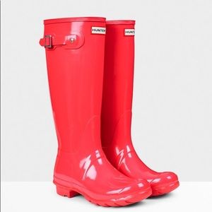 Hunter Original Tall ‘Coral Gloss’